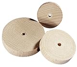 Holzscheiben/R�der, 4 St�ck