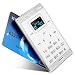 navswa Germeny technology white 8 GB AIEK AEUK M3 Card Mobile Phone 6.5mm Ultra Thin Pocket Mini Phone Dual Band FM MP3 Low Radiation Bluetooth FM AEKU M3 lover mdel RS.2499.00
