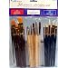 30 Fine Art Paint Brushes for Acrylic, Oil, Watercolors