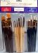 30 Fine Art Paint Brushes for Acrylic, Oil, Watercolors