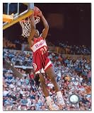 Dominique Wilkins Atlanta Hawks - Dunk - Autographed 8x10 Photograph