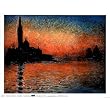 Dusk, 1908 Art Poster Print by Claude Monet, 14x11