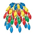 24" Christmas Light Bulb Cascade