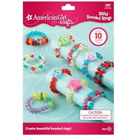  American Girl Crafts Bitty Beaded Rings Kit
