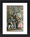 IMAGE OF Framed Prints of Handing Out Presents from Mary Evans