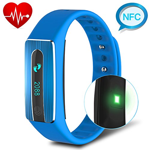 Fitness-tracker-with-Heart-Rate-Monitor-EIISON-Blue
