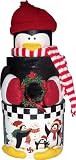 Penguin Stacking Gift Tower Holiday Gift Basket
