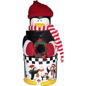 Penguin Stacking Gift Tower Holiday Christmas Gift for Men