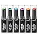 6pc Nabi Cosmetics Professional Matte Lipstick Set of 6 Neon Colors