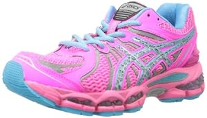 ASICS Women's Gel-Nimbus 15 Running Shoe,Hot Pink/Lightning/Blue,7.5 M US