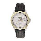 Wake Forest Demon Deacons WF All Star Watch with Leather Band - Men's