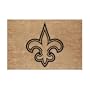 New Orleans Saints Flocked Door Mat