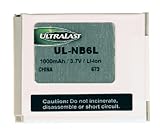 UltraLast ULNB6L Digital Camera Battery Pack for Canon NB-6L