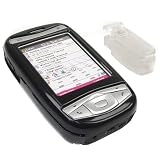 Bargaincell- Brand New HTC T-Mobile MDA 8100 PDA Smartphone Solid Black Crystal Snap On Cover Case with Belt Clip