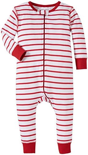 Sweet Peanut Unisex Baby Long Peanut Suit (Baby) - Marseille Red - 0-3M
