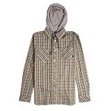 Fourstar Malto Signature Hooded Shirt Brown