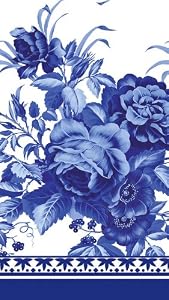 Guest Napkin, Blue Floral