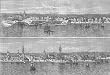 NEW YORK:Mid 18th century ,antique print,c1880