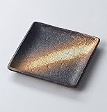 黒備前銘々皿　5個組 【美濃焼　和皿】