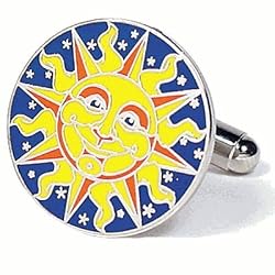 Sun Cufflinks-CLI-PD-SUN-SL