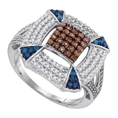 Cheap Girls Jewelry 0.70CTW-DIA MICRO-PAVE RING For Sale