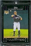 2007 Topps #135 Troy Tulowitzki Colorado Rockies Baseball Card - Mint Condition - Shipped in Protective Display Case!