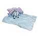 Aran Woollen Mills Supersoft Merino Wool Knit Patch Cot Baby Blanket Throw 22