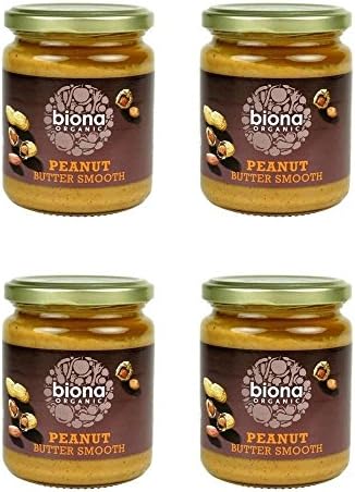 (4 PACK) - Biona Peanut Butter - Smooth| 1 kg |4 PACK - SUPER SAVER - SAVE MONEY