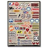 One Industries Helmet Logo Decal Sheet
