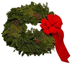 24 Fresh Pine Christmas Wreath