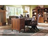 Fruitwood 4 Piece Home Office Group Mission Collection by Sauder Office Furniture - EX1064