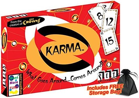 Karma Card Game with Free Storage Bag