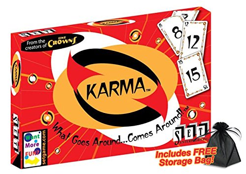 Karma Card Game with Free Storage Bag