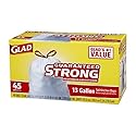 Glad Tall Kitchen Drawstring Trash Bags, 45 Count