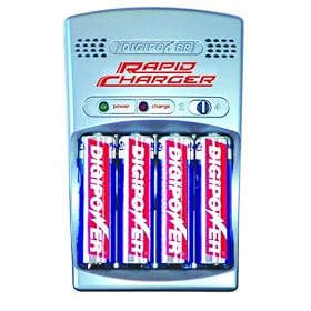 Click here to buy DigiPower DPS-3000+ 3-Hour AA AAA Rechargeable Battery Kit with 4 AA 2700 mAh Batteries... by DigiPower.