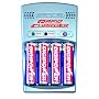 DigiPower DPS-3000+ 3-Hour AA/AAA Rechargeable Battery Kit with 4 AA 2700 mAh Batteries and Car Charger