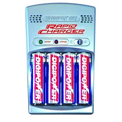 DigiPower DPS 3000  3 Hour AA AAA Rechargeable Battery Kit with 4 AA 2700 mAh Batteries and Car Charger