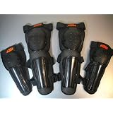 KTMレーシングバイクモトクロス肘膝用プロテクターセット[輸入品]