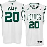 Ray Allen Boston Celtics #20 Replica Adidas NBA Basketball Jersey (White)