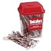 Gourmet Food : PFY 51902 Twizzlers Canister, Individually Wrapped, 33.3 oz.