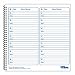 TOPS Voice Message Log/Date/Name/Number, 8.5 X 8.25 Inches, 1400-Message Book (44165)