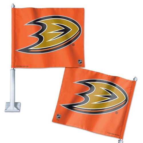 Wincraft Anaheim Ducks Car Flag ANAHEIM DUCKS One Size Sports Fan Automotive