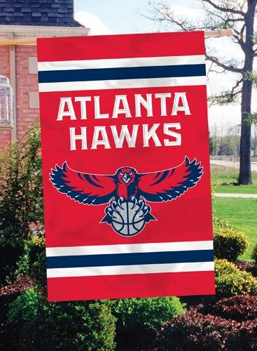 Atlanta Hawks Applique Banner Flag