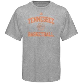 adidas Tennessee Volunteers Ash Collegiate Basketball T-shirt