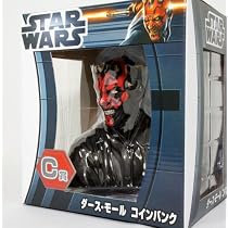 新品 タイトー くじ本舗 STAR WARS スター・ウォーズ C賞 ダース・モール コインバンク 単品