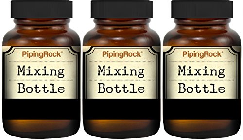 Aromatherapy Mixing Glass Bottle - 3 Bottle Pack (3 Bottles x 1 fl oz (30 mL))