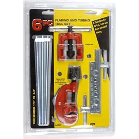 KR Tools 19107 Pro Series 6-Piece Tubing Flaring Kit by KR Tools