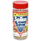 Spike All-Purpose Gourmet Natural Seasoning, Original, 3-Ounce Shaker (Pack of 6)