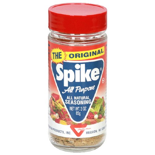 Spike All-Purpose Gourmet Natural Seasoning, Original, 3-Ounce Shaker (Pack of 6)