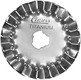 Clauss 18548 Pinking-45mm 1/Pkg Rotary Cutter Replacement Blade